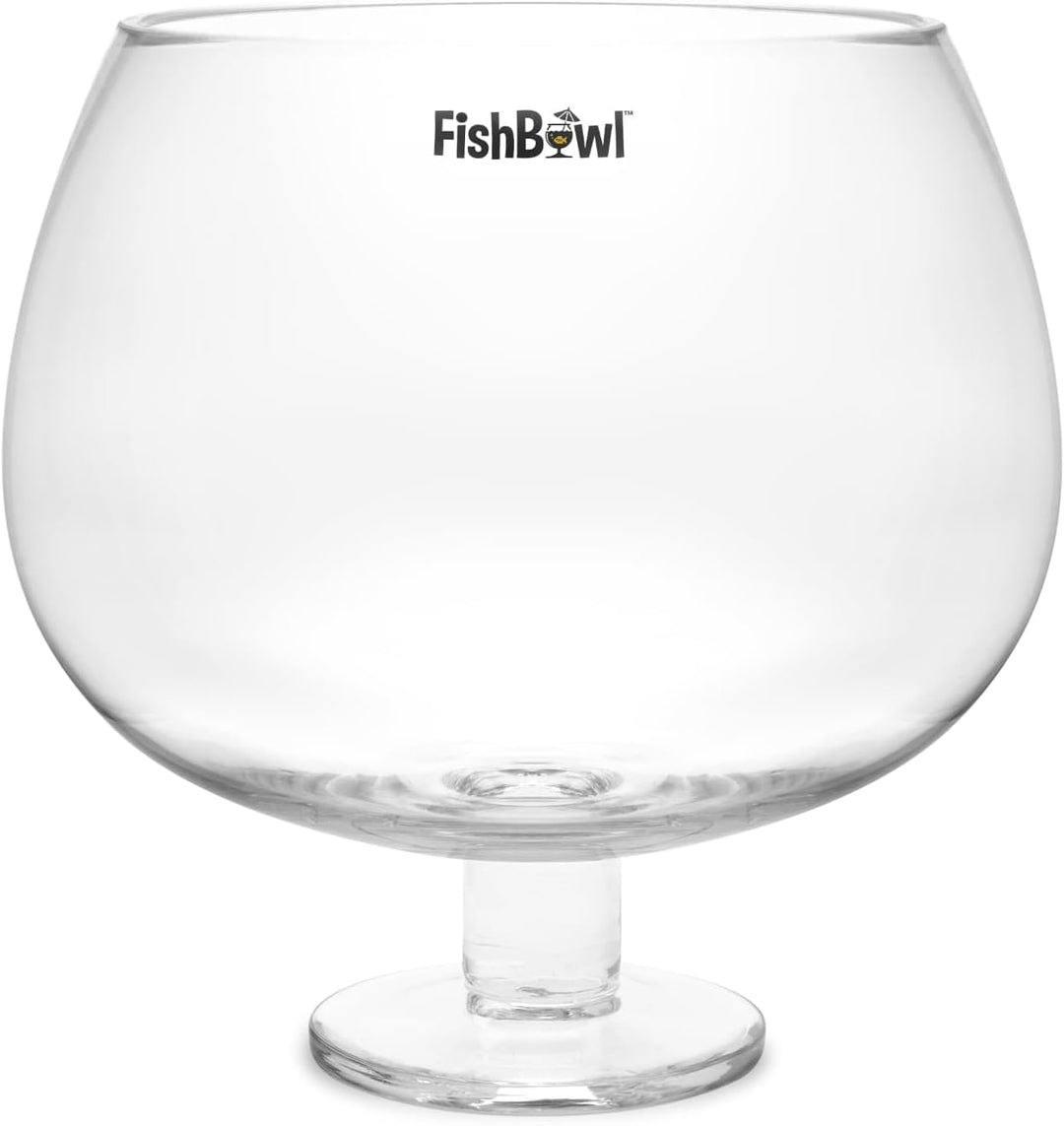 Fishbowl Übergrosses Cocktailglas, Jumbo, aus Glas, extra gross, 20 cm, einzeln (3 Liter)