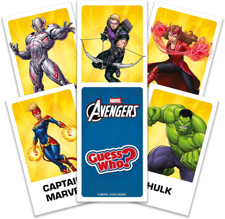 Winning Moves Wer ist es? Marvel Avengers Edition - Wer ist es Spiel Marvel Brettspiel für Kinder -