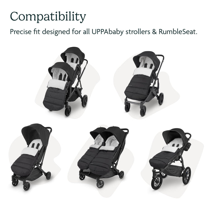 UPPAbaby Cozyganoosh, Jake (Anthrazit)