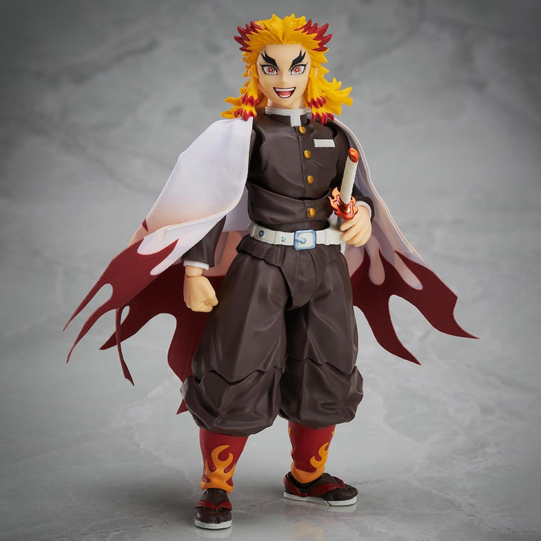 Max Factory Demon Slayer: Kimetsu no Yaiba Figur Figma Kyojuro Rengoku 15 cm