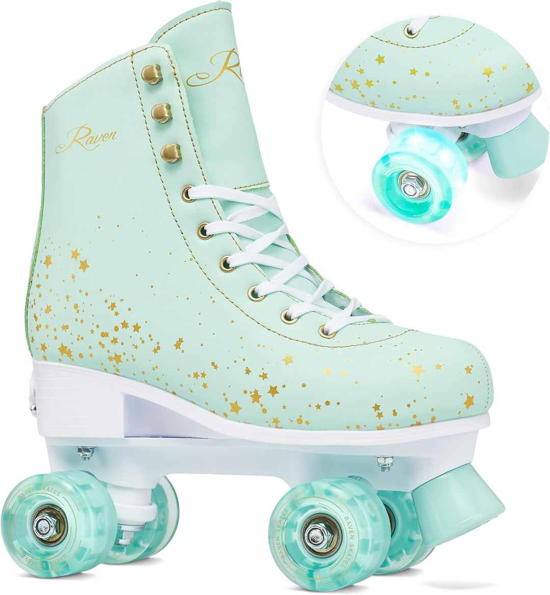 Raven Verstellbare Rollschuhe Roller Skates Trista/Serena - Kugellager Carbon Abec7 - SAS - Shock Ab
