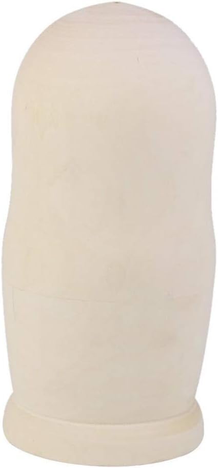 Gadpiparty 10 Stück Leere Nistpuppen Handgefertigte DIY-Rohlinge aus Holz Russland Nistpuppen Wunsch