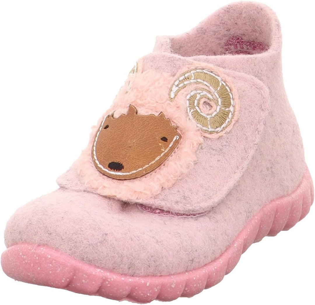 Superfit HAPPY Hausschuhe 1-800295 Mädchen 20 EU Rosa 5530, 20 EU Rosa 5530