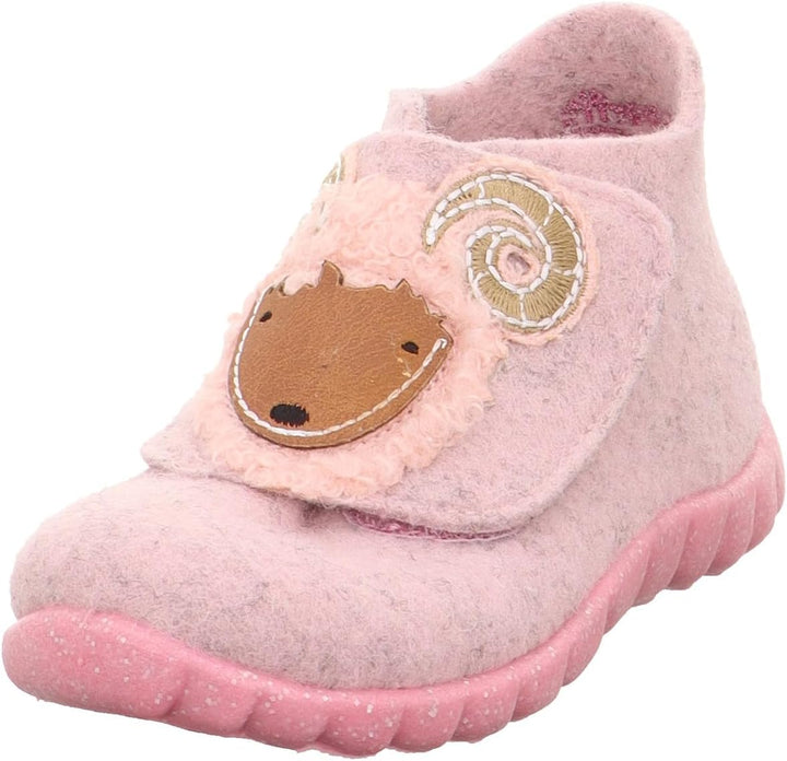 Superfit HAPPY Hausschuhe 1-800295 Mädchen 20 EU Rosa 5530, 20 EU Rosa 5530