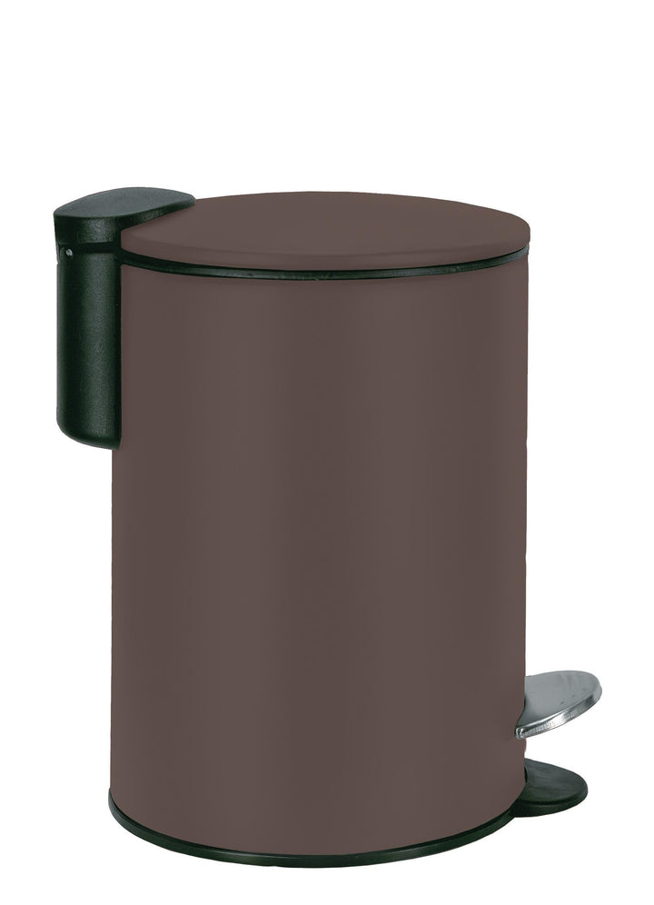 Kosmetikeimer Silence, Farbe: Nussbraun, Material: Metall, Grösse: Eimer 3 Liter Länge 17 cm, Breite