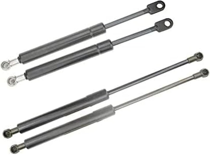 Frankberg 4x Gasfeder Dämpfer Motorhaube Heckscheibe Kompatibel mit 5er E39 520 525 530 Kombi 1996-2