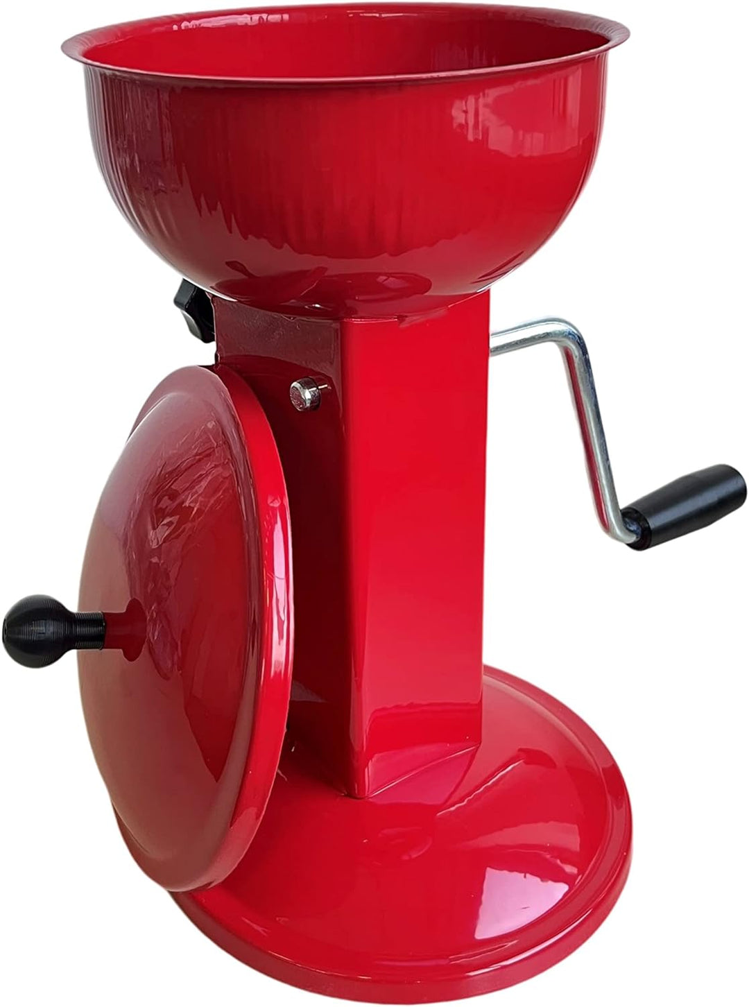 Uzman Walnussknacker Nussknacker Walnuss-Knacker Brecher Walnüsse Walnuss Brecher in rot mit Handkur