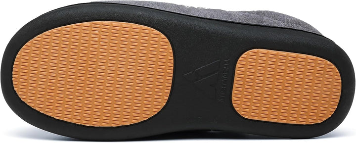 Mishansha Herren Damen Warme Hausschuhe Winter Memory Foam Plüsch Pantoffeln rutschfest Slippers,Gr.