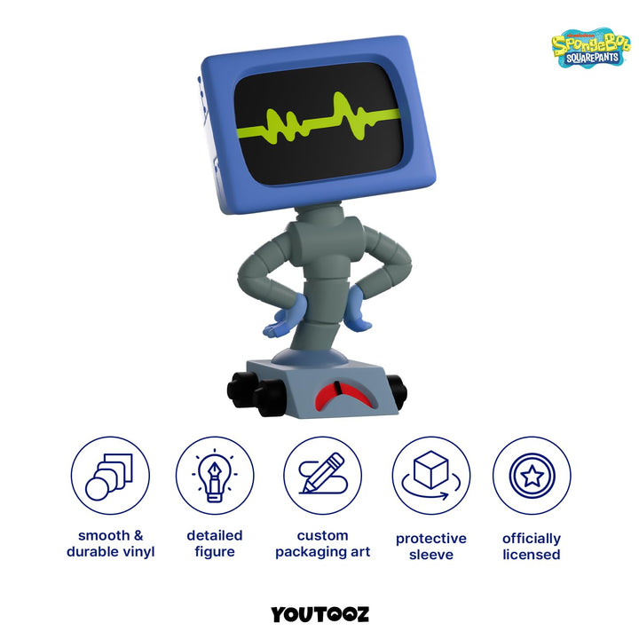 Youtooz Karen Plankton Vinyl-Figur, 12,4 cm Spongebob Schwammkopf Sammlerstück, Mark III Surplus W.I