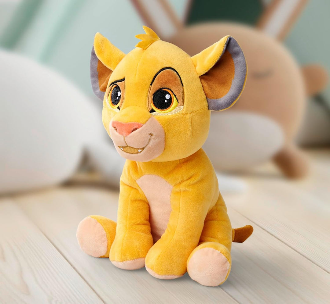 Simba Disney Lion King, 30 Jahre König der Löwen, 25cm Plüschtier, ab den ersten Lebensmonaten geeig