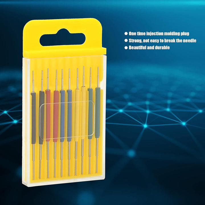 10 Stück Micro IC Haken Clip ABS IC Messleitungen Mini Clip Elektronische Komponente für Logikanalys