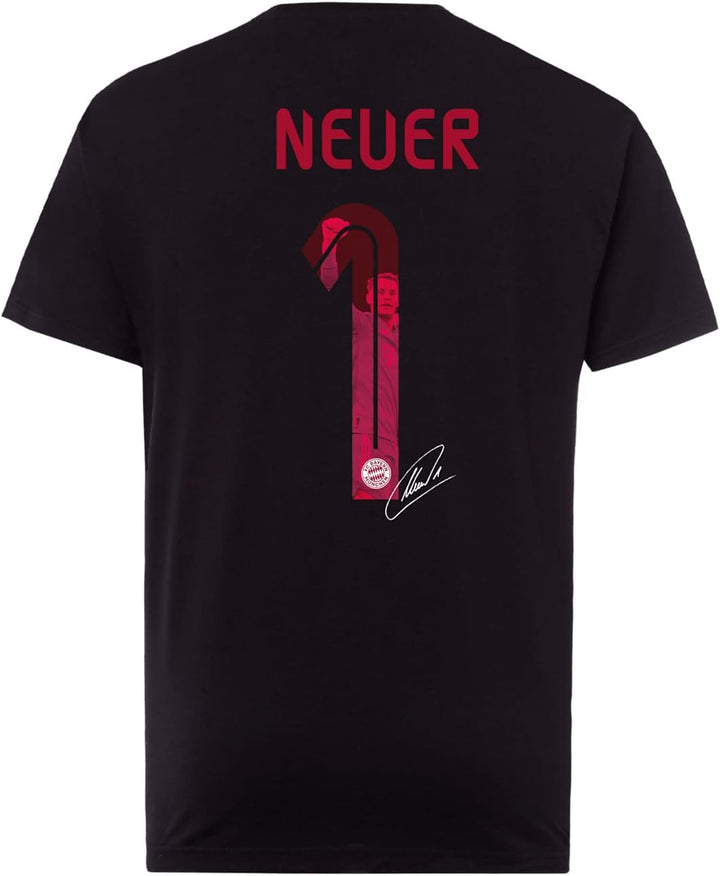 FC Bayern München T-Shirt Neuer schwarz XXL Schwarz, XXL Schwarz