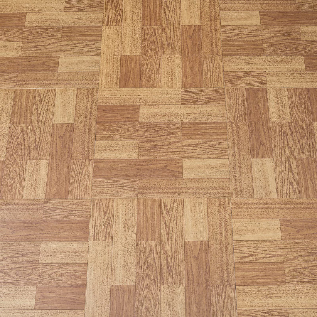 NUFLR Bodenfliesen Selbstklebend, PVC Bodenbelag, Vinylboden Selbstklebend mit Holzeffekt, Vinyl Fli