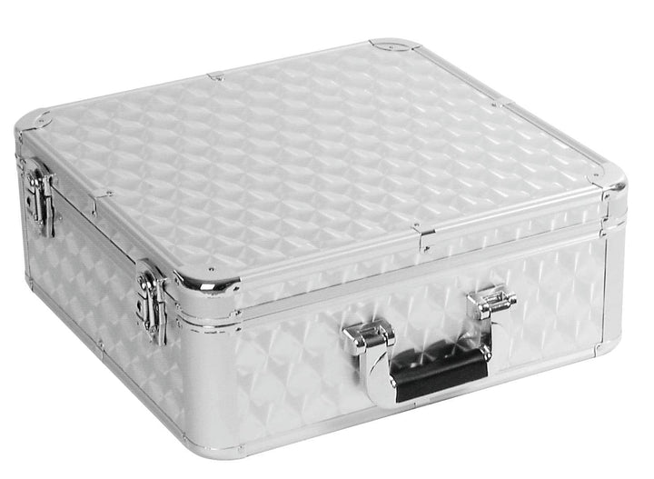 ROADINGER CD-Case ALU poliert 100 CDs | CD-Case, Aluminiumgehäuse, poliert