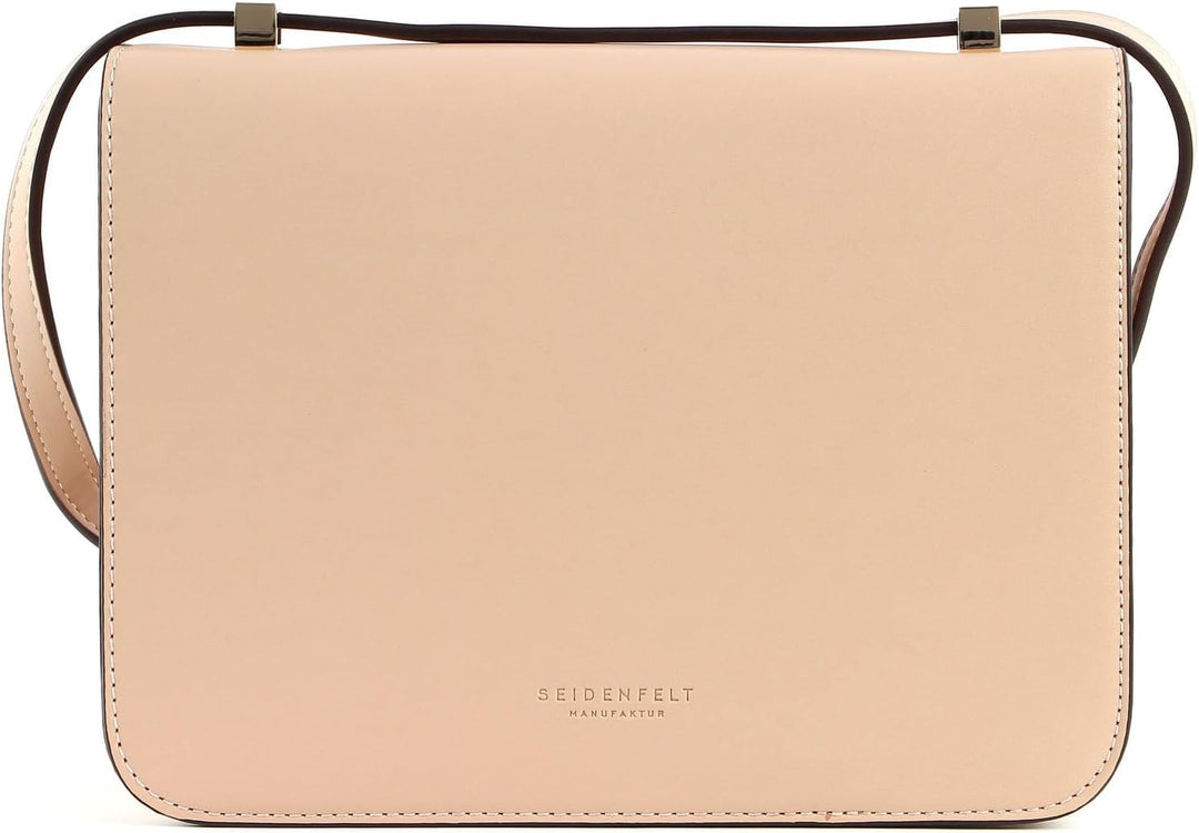 Seidenfelt Svaneke Schultertasche 23,5 cm beige