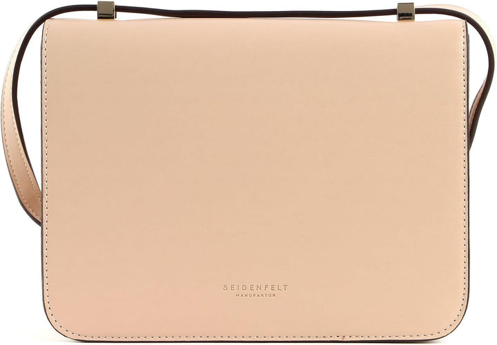 Seidenfelt Svaneke Schultertasche 23,5 cm beige