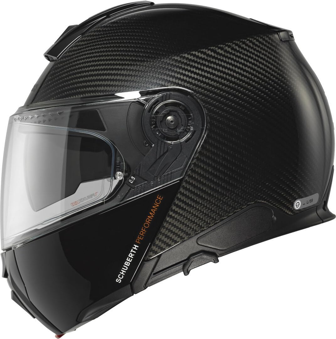 Schuberth C5 Carbon Klapphelm ( Glänzendes Carbon ) 57 (M), 57 (M)