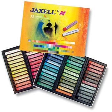 Jaxell-Pastellkreiden 72 Stück [Spielzeug]