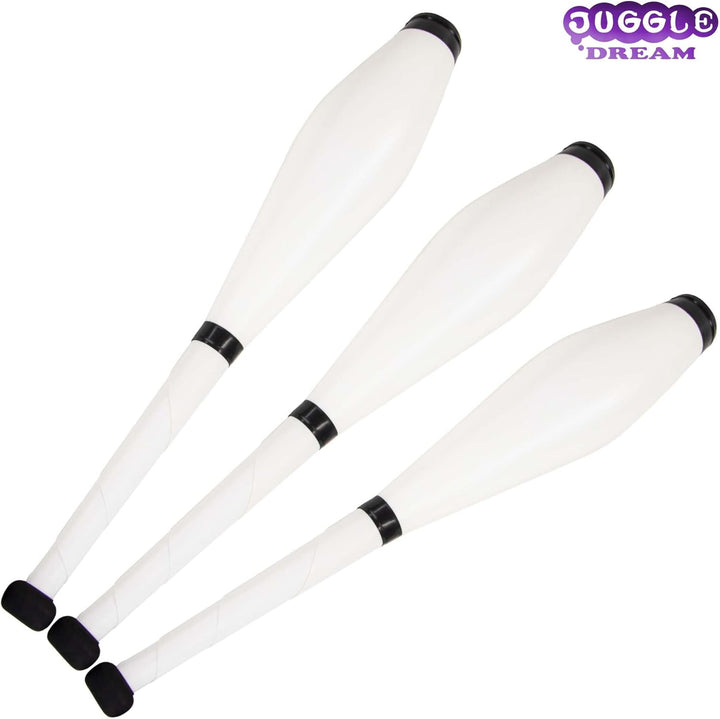 Juggle Dream Trainer Street Jonglierkeulen 3er Set Tolle Trainerkeule - Jonglierset für Anfänger und