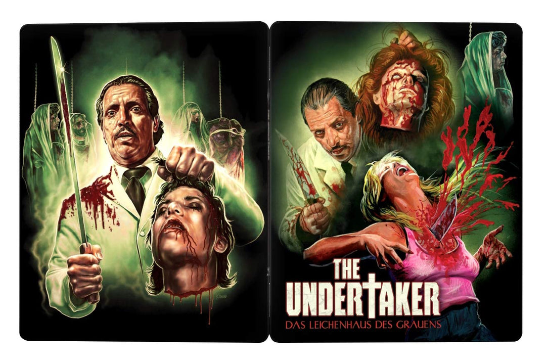THE UNDERTAKER (Das Leichenhaus des Grauens) 4-Disc EXCLUSIVE PREMIUM STEEL EDITION - Limted Uncut E