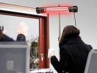 Semptec Urban Survival Technology Zubehör zu Stativ für Heizstrahler: Ständer für Infrarot-Wärmestra