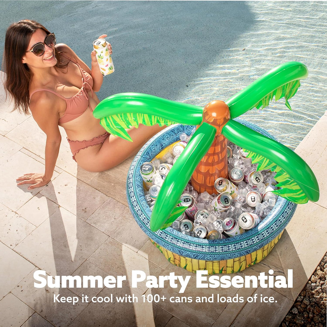 JOYIN 71 cm aufblasbare Palme kühler, Strand-Thema-Partei-dekor, partyangebot für Pool-Party, Hawaii