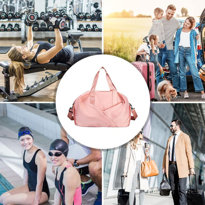 CORIOS Reisetaschen Duffle Bag für Herren/Damen Nylon Sporttasche Fitnesstasche Weekender Übernachtu