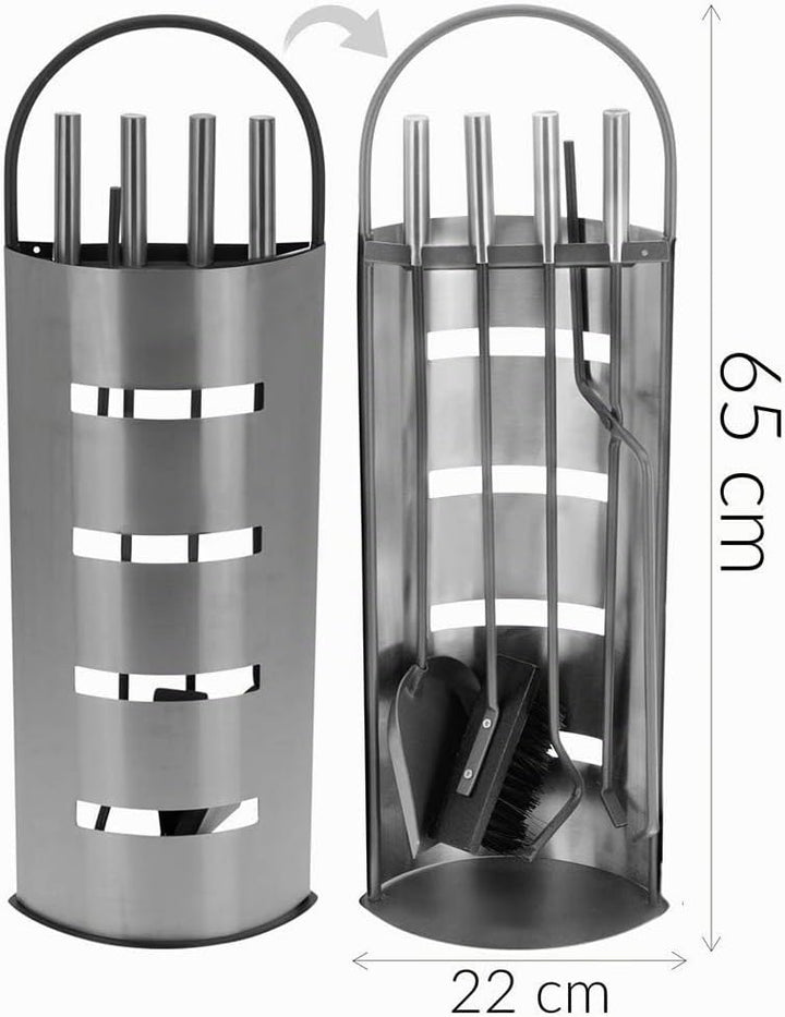 Kaminbesteck Edelstahl Kamin Besteck Kamin Garnitur 5