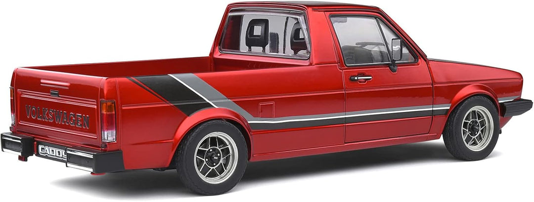 Solido VW Caddy MK1 rot Costum, MK1 rot Costum