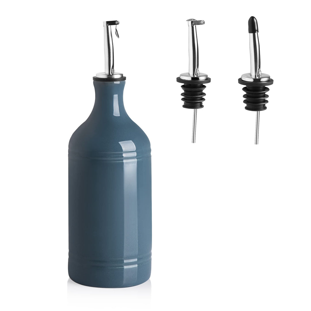 Sweejar Home Porzellan Olivenöl Spender Flasche, Opaque Oil Cruet schützt Öl, um Oxidation zu reduzi
