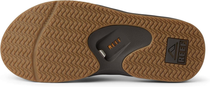 Reef Fanning Herren Zehentrenner 37.5 EU Braun Brown Gum Bgm, 37.5 EU Braun Brown Gum Bgm