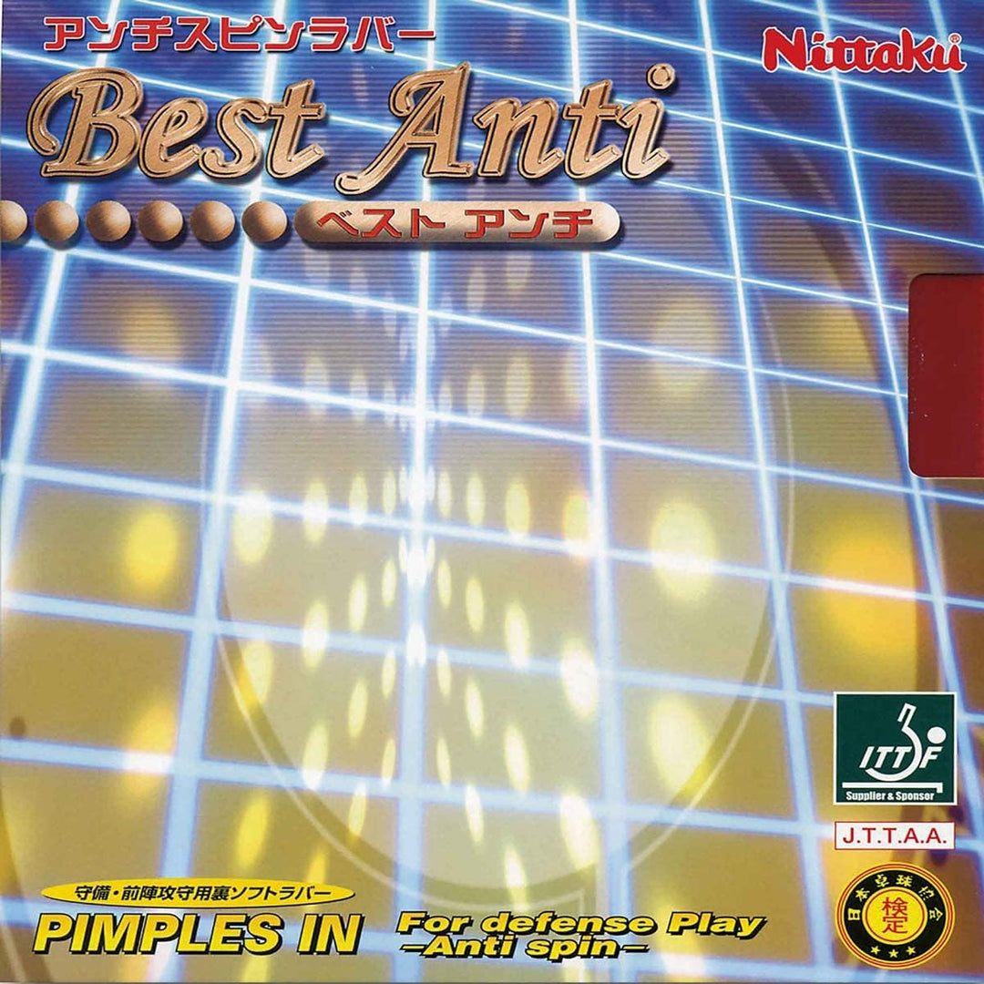 NITTAKU Belag Best Anti rot 1,3 mm, rot 1,3 mm