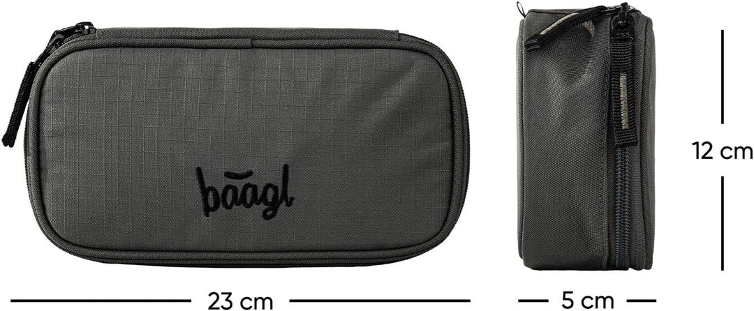 Baagl Federmäppchen für Mädchen - Schulmäppchen für Schreibwaren - Schulsachen Federtasche, Jungen F