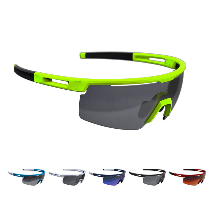 BBB Cycling Fahrradbrille Avenger | Herren und Damen Sportbrille Sonnenbrille Radsport | mit Wechsel
