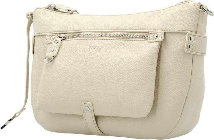 Picard Damen Schultertasche LOIRE aus Synthetik OneSize, Mittel | mit Reissverschluss | Schultertasc