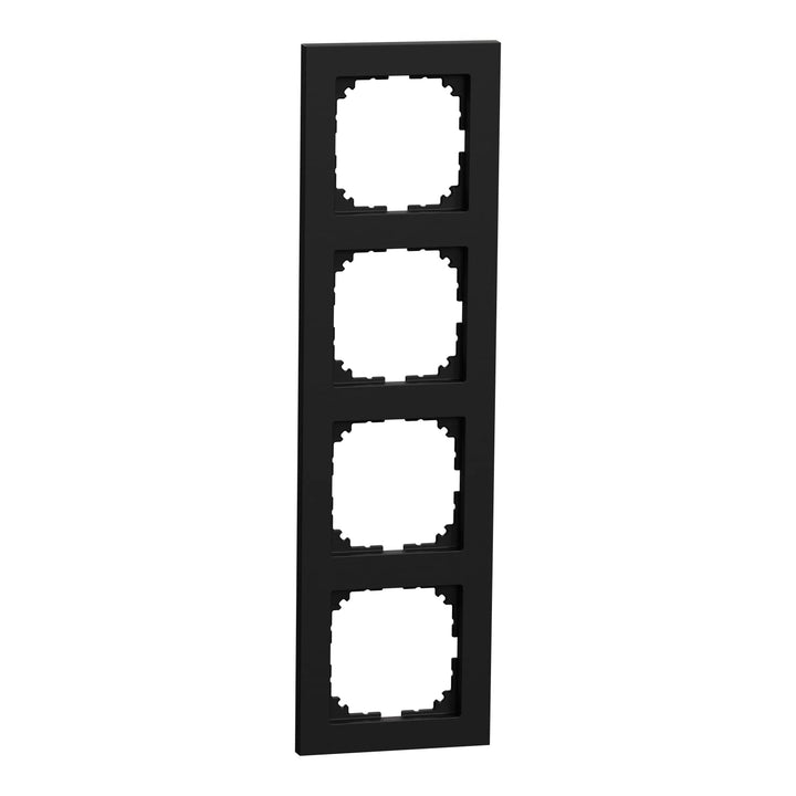 Schneider Electric Merten MEG4040-3603 M-Pure-Rahmen, Aus Recyceltem Ocean Plastic Material, 4fach,