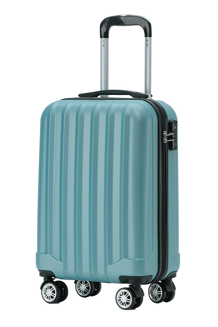 BEIBYE TSA-Schloss 2080 Hangepäck Zwillingsrollen neu Reisekoffer Koffer Trolley Hartschale Set-XL-L