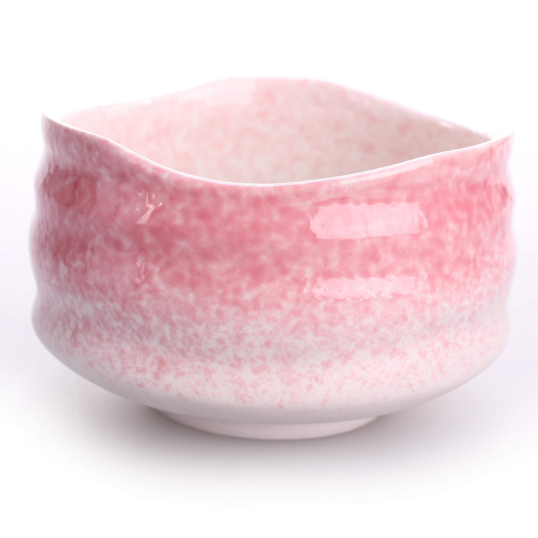 Goodwei Matcha Schale Sakura für japanische Teezeremonie (430 ml, ohne Besenhalter) Ohne Halter Saku