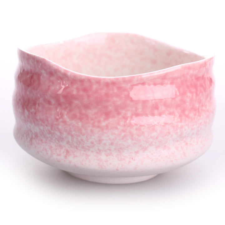 Goodwei Matcha Schale Sakura für japanische Teezeremonie (430 ml, ohne Besenhalter) Ohne Halter Saku