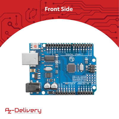 AZ-Delivery 5x Mikrocontroller Board LGT8F328P mit CH340 kompatibel mit Arduino IDE, 5