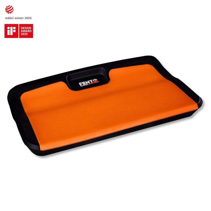 FENTO BOARD M2 | Ergonomisches Kniebrett | Multifunktionales Kniekissen mit Magnet-Ablage, Anti-Ruts