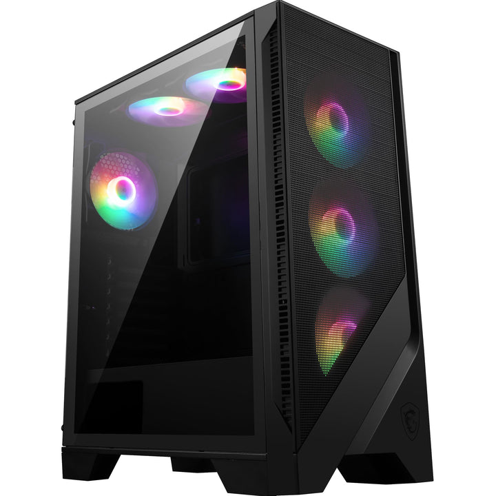 MSI MAG Forge 120A Airflow Mid-Tower PC-Gehäuse - ATX Kapazität, RTX 40 GPU Unterstützung, Auto-RGB