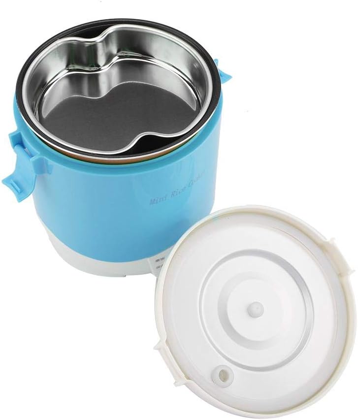 Mini-Reiskocher, 1,6 l, 24 V, 180 W, elektrischer Dampfgarer, Lunchbox, tragbarer Lebensmittelheizer
