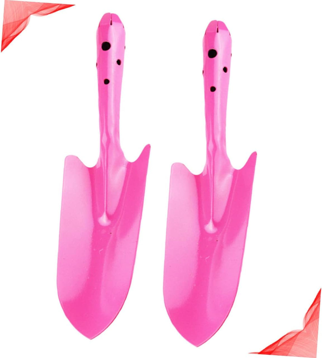 BESPORTBLE 2 Stück Gartenschaufel Pink Kleiner Pflanzschaufeln Für Garten Und Topfpflanzen Langlebig