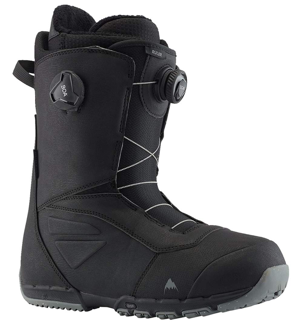 Burton Herren Ruler Boa Black Snowboard Boot 44.5 EU Schwarz, 44.5 EU Schwarz