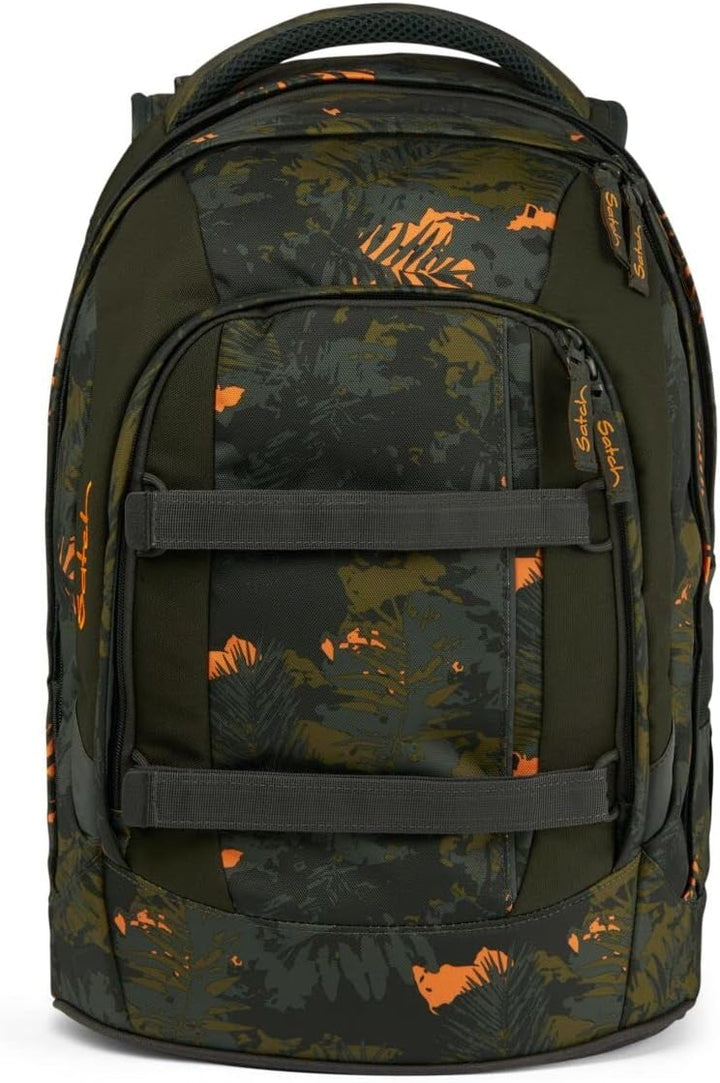 Satch Pack Pencil Slider Light Edition Schulrucksack Set 3tlg. mit Sportbeutel (Jurassic Jungle), Ju