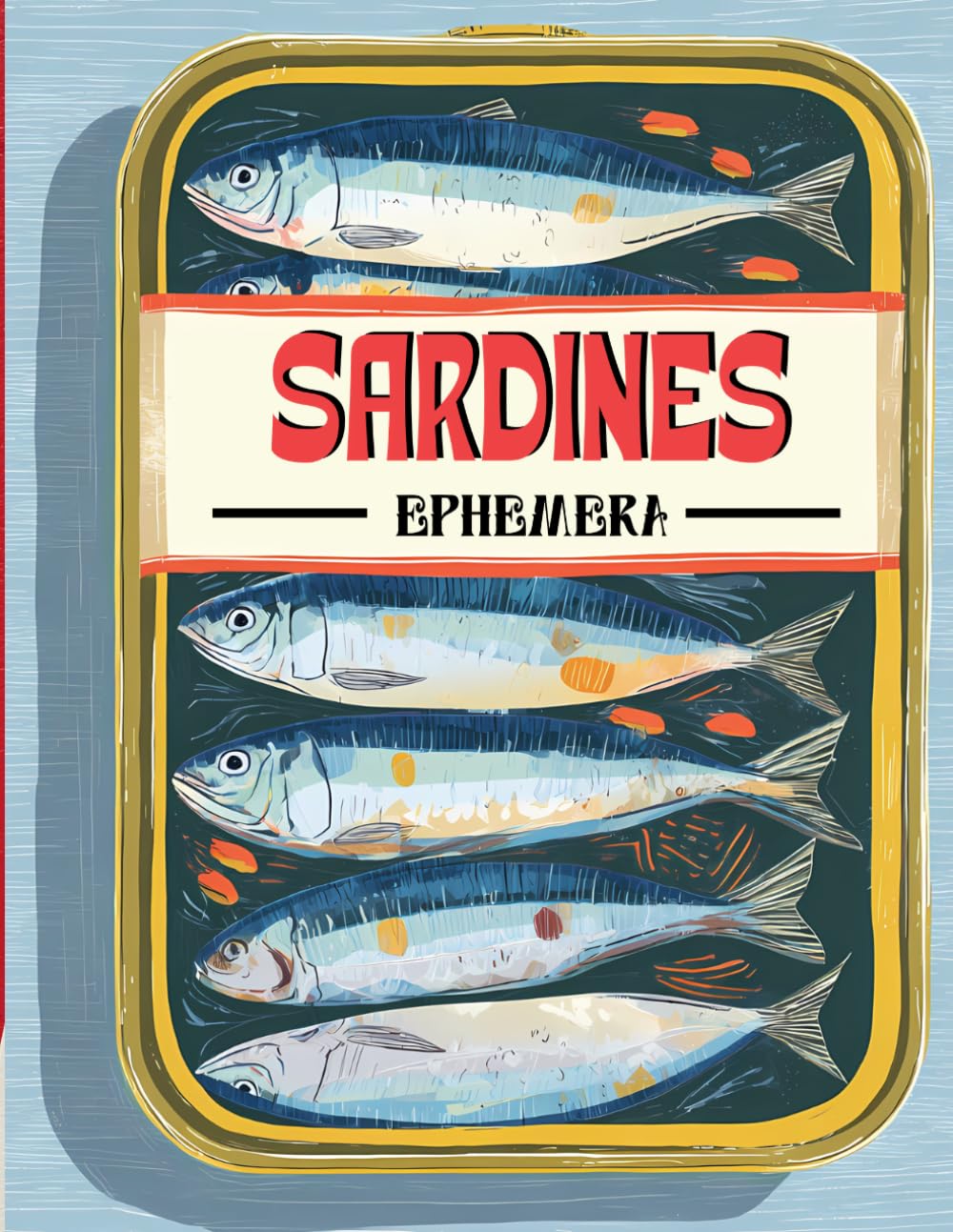 Sardines Ephemera Book: High Quality Images Of Foods, For Paper Crafts, Mixed Media, Collage Art, an