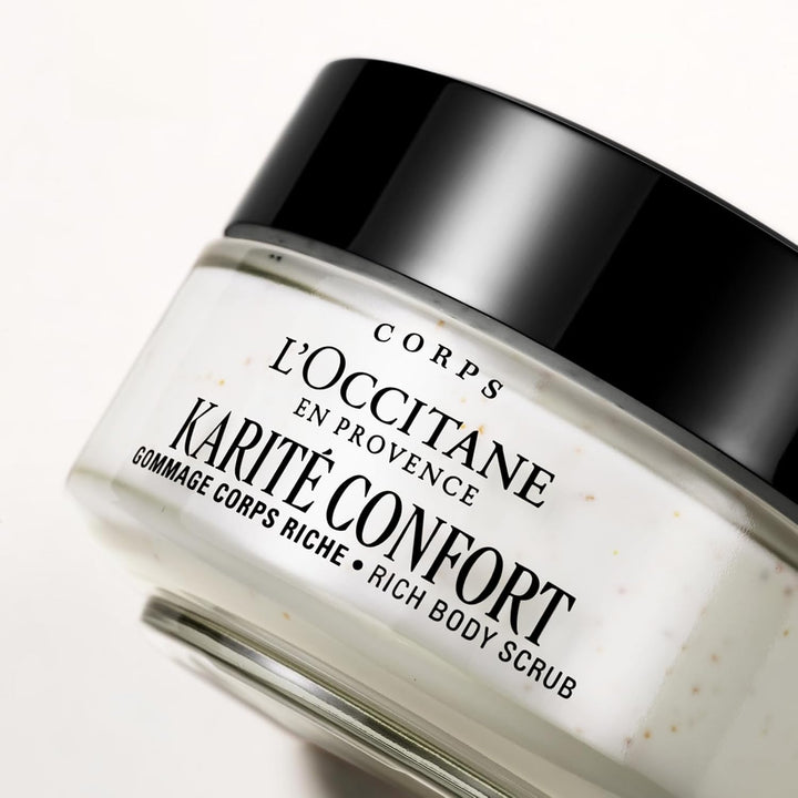 L'OCCITANE - Reichhaltiges Körperpeeling Karité Confort (Shea) - 200 ml