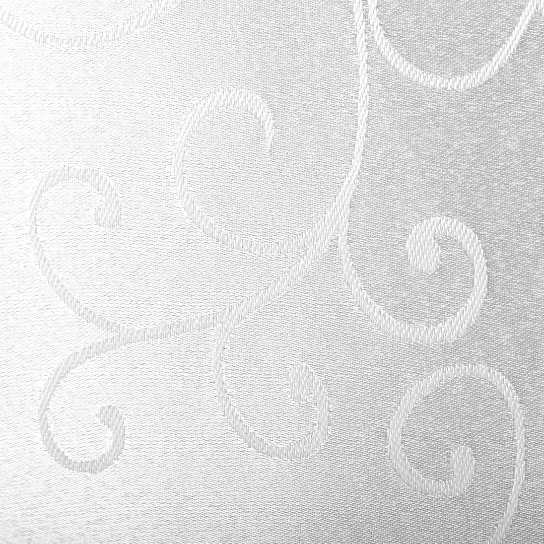 Gräfenstayn® 4er-Set Stuhlhusse Sofia mit Schleife, im Jacquard Muster runde und eckige Stuhllehnen