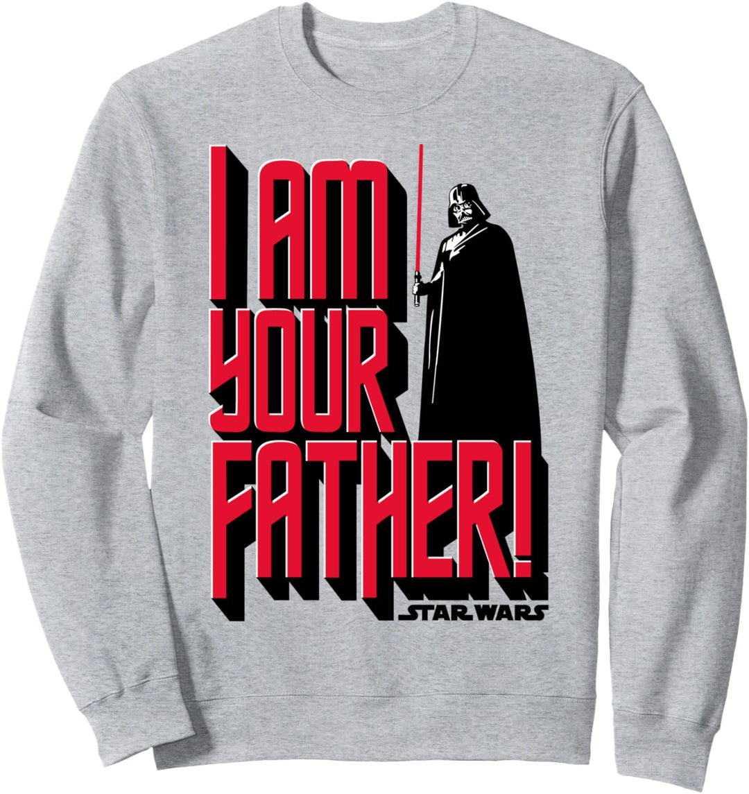 Star Wars Darth Vader I Am Your Father Lightsaber Portrait Sweatshirt
